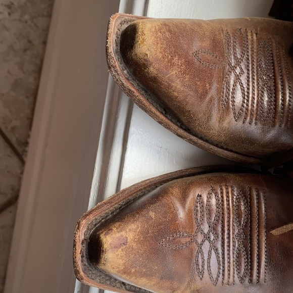 Corral Vintage Fringe Boots Size 10 - Picture 3 of 4